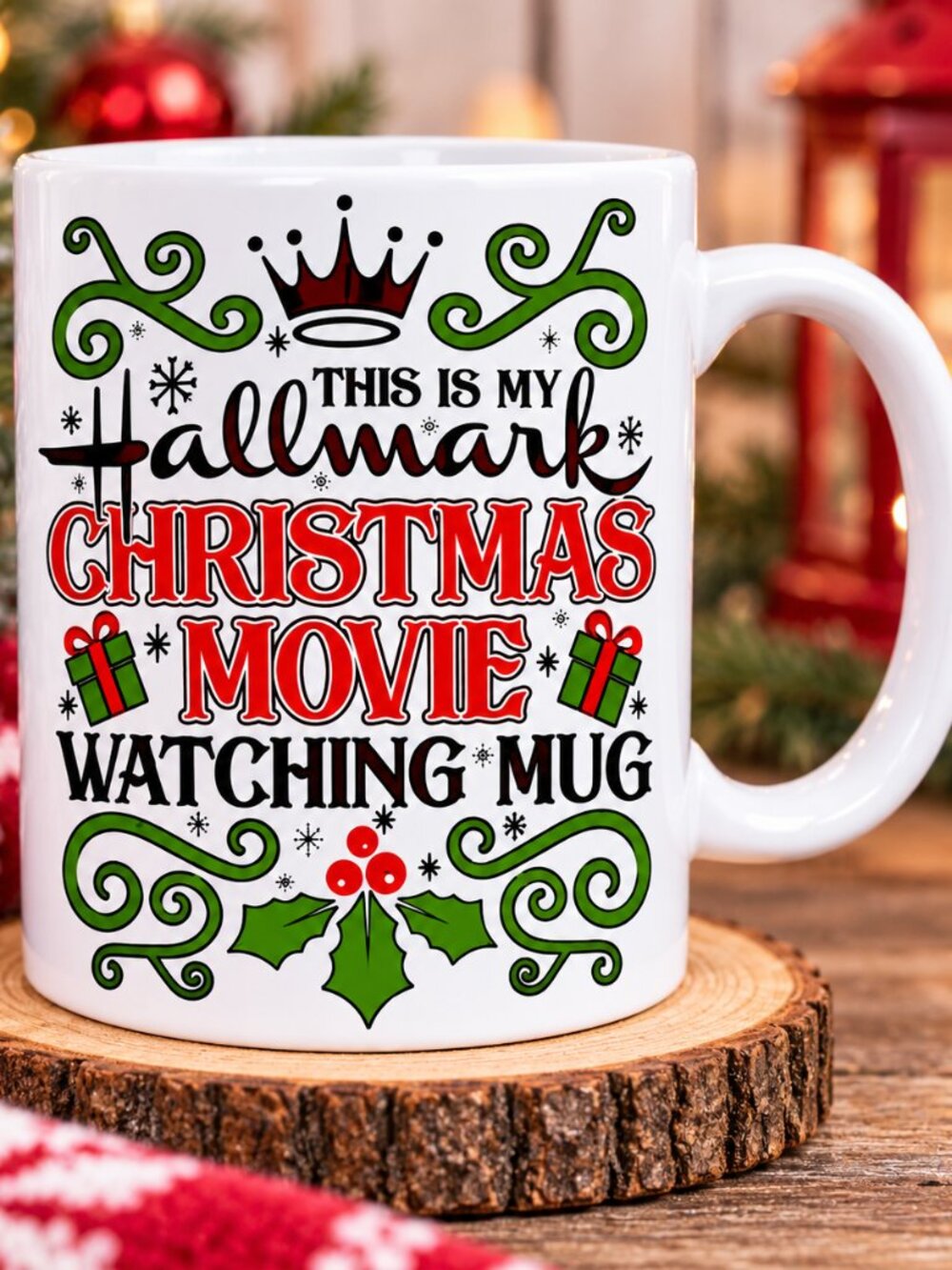 Hallmark Christmas Movie 11oz Ceramic Coffee Mug Tea Cup